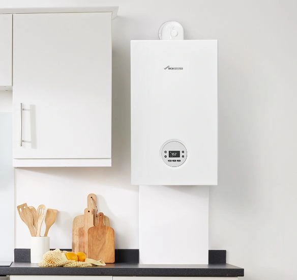 Greenstar 1000 boiler on wall